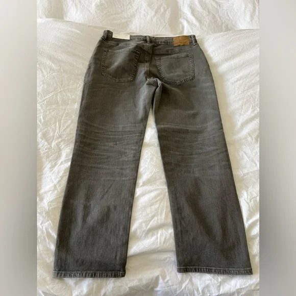 American Eagle Mens 33x27 Jeans Airflex + Athletic Fit Stone Gray NWT - Picture 7 of 10